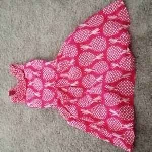 Handmade pineapple 🍍 little girls dress. Sz 4